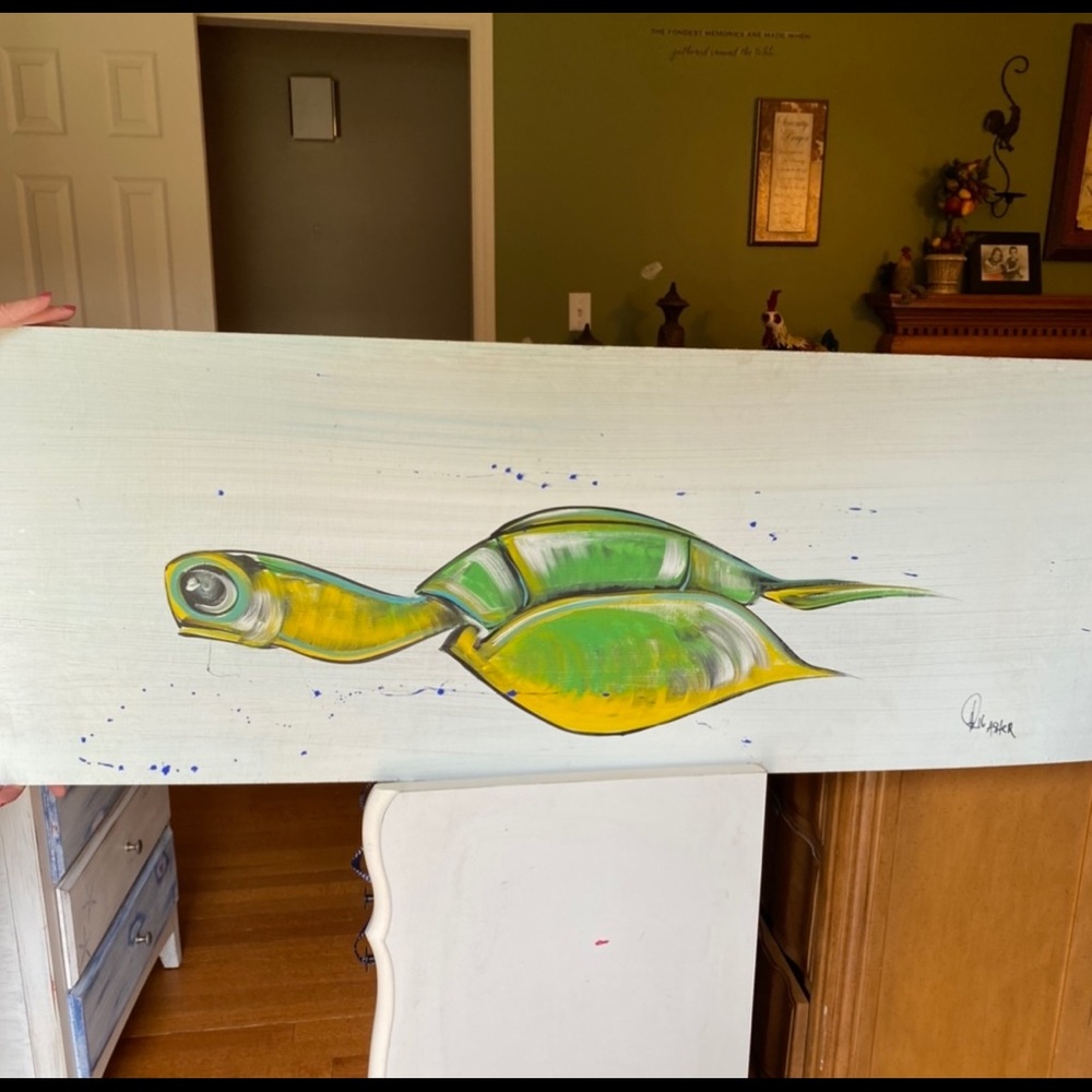 Turtle wall decor